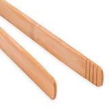 Bamboo Wooden Kitchen Tongs Dan&Co front view