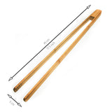 Bamboo Wooden Kitchen Tongs Dan&Co detail